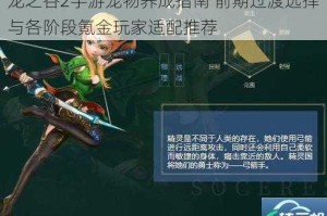 龙之谷2手游宠物养成指南 前期过渡选择与各阶段氪金玩家适配推荐