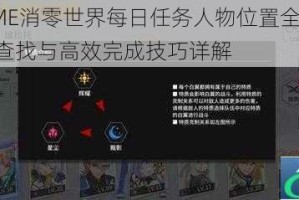 VGAME消零世界每日任务人物位置全攻略 快速查找与高效完成技巧详解