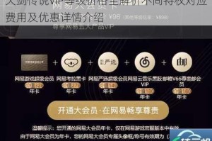 天剑传说VIP等级价格全解析不同特权对应费用及优惠详情介绍