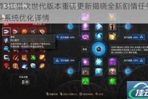 巫师3狂猎次世代版本重磅更新揭晓全新剧情任务与战斗系统优化详情