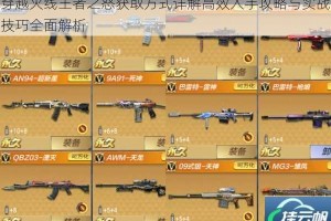 穿越火线王者之怒获取方式详解高效入手攻略与实战技巧全面解析