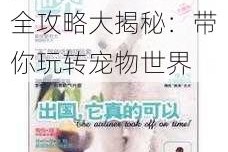 神雕侠侣宠物迷城全攻略大揭秘：带你玩转宠物世界