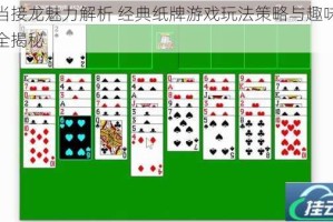 空当接龙魅力解析 经典纸牌游戏玩法策略与趣味体验全揭秘
