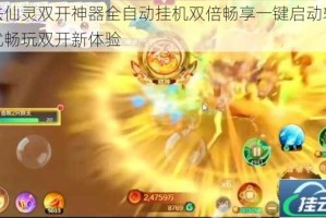 魔法仙灵双开神器全自动挂机双倍畅享一键启动轻松无忧畅玩双开新体验