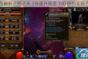 全面解析火炬之光 2快速升级至 100 级的实用方法