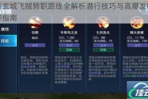 幽行玄城飞贼转职路线全解析潜行技巧与高爆发职业选择指南
