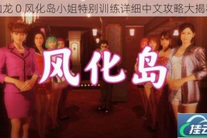 如龙 0 风化岛小姐特别训练详细中文攻略大揭秘