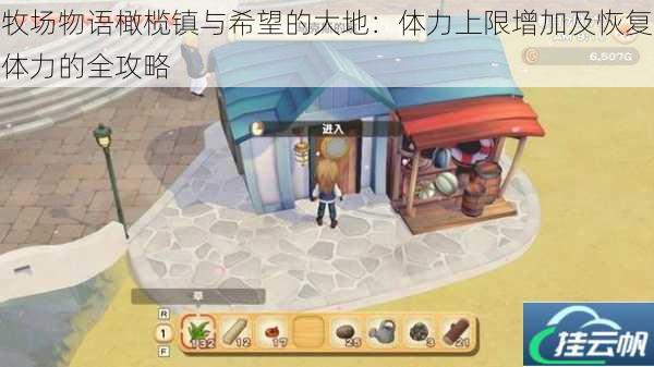 牧场物语橄榄镇与希望的大地:体力上限增加及恢复体力的全攻略