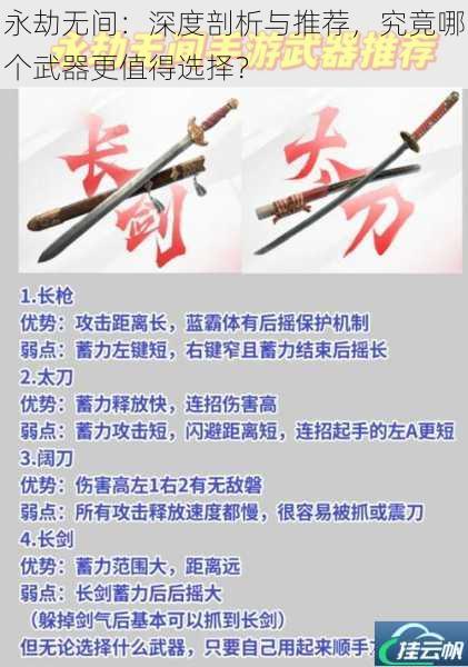 永劫无间:深度剖析与推荐,究竟哪个武器更值得选择?