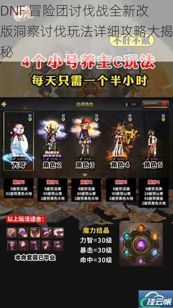 DNF 冒险团讨伐战全新改版洞察讨伐玩法详细攻略大揭秘