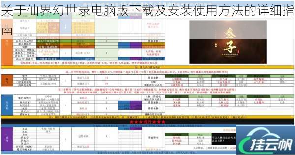 关于仙界幻世录电脑版下载及安装使用方法的详细指南