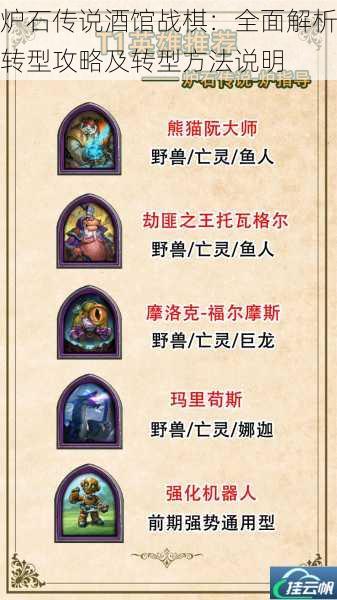 炉石传说酒馆战棋:全面解析转型攻略及转型方法说明