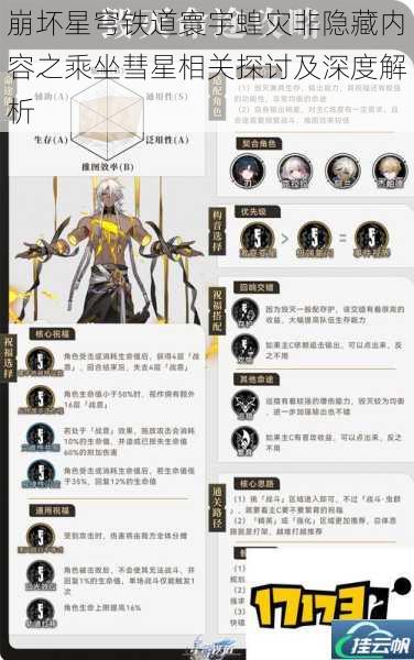 崩坏星穹铁道寰宇蝗灾非隐藏内容之乘坐彗星相关探讨及深度解析