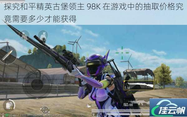 探究和平精英古堡领主 98K 在游戏中的抽取价格究竟需要多少才能获得