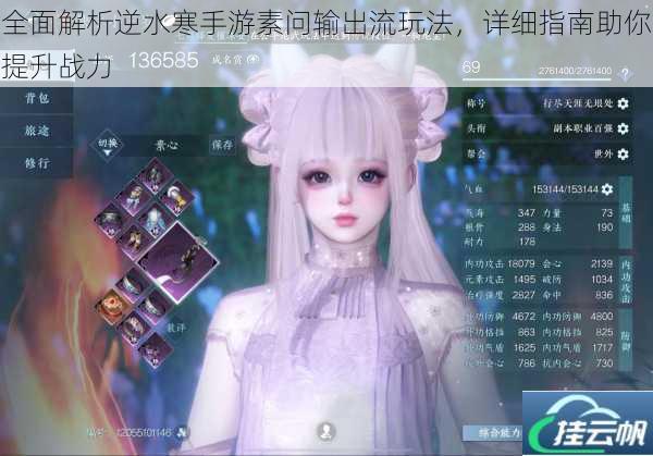 全面解析逆水寒手游素问输出流玩法,详细指南助你提升战力