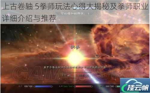 上古卷轴 5拳师玩法心得大揭秘及拳师职业详细介绍与推荐