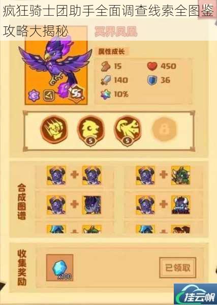 疯狂骑士团助手全面调查线索全图鉴攻略大揭秘