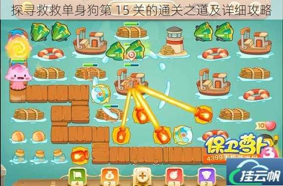 探寻救救单身狗第 15 关的通关之道及详细攻略