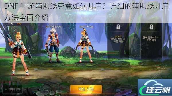 DNF 手游辅助线究竟如何开启?详细的辅助线开启方法全面介绍