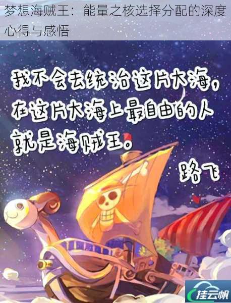 梦想海贼王:能量之核选择分配的深度心得与感悟
