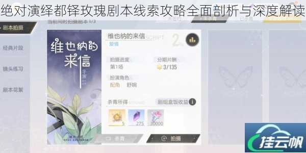 绝对演绎都铎玫瑰剧本线索攻略全面剖析与深度解读