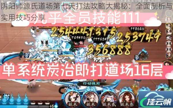 阴阳师源氏道场第七天打法攻略大揭秘:全面剖析与实用技巧分享