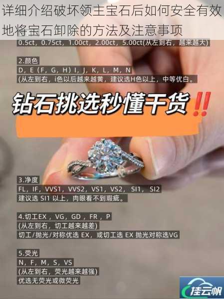 详细介绍破坏领主宝石后如何安全有效地将宝石卸除的方法及注意事项