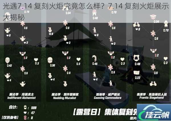 光遇7.14 复刻火炬究竟怎么样?7.14 复刻火炬展示大揭秘