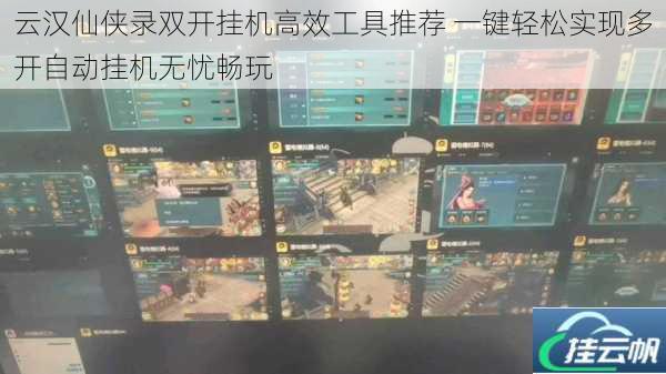 云汉仙侠录双开挂机高效工具推荐 一键轻松实现多开自动挂机无忧畅玩