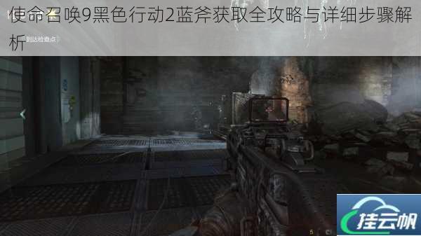 使命召唤9黑色行动2蓝斧获取全攻略与详细步骤解析