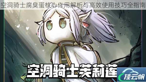 空洞骑士腐臭蛋核心作用解析与高效使用技巧全指南
