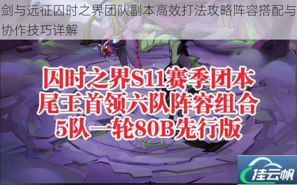剑与远征囚时之界团队副本高效打法攻略阵容搭配与协作技巧详解