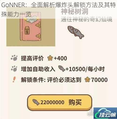 GoNNER:全面解析爆炸头解锁方法及其特殊能力一览