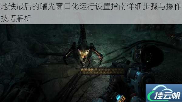 地铁最后的曙光窗口化运行设置指南详细步骤与操作技巧解析