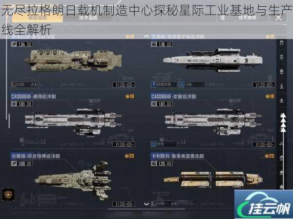 无尽拉格朗日载机制造中心探秘星际工业基地与生产线全解析