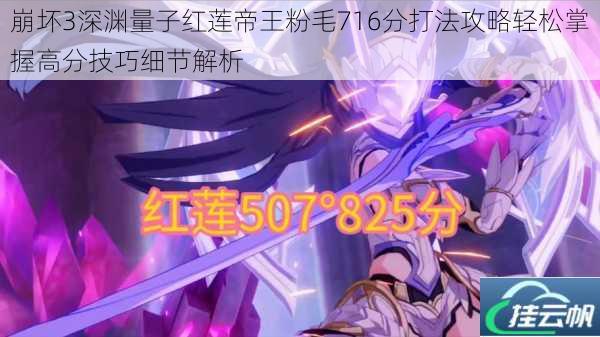 崩坏3深渊量子红莲帝王粉毛716分打法攻略轻松掌握高分技巧细节解析