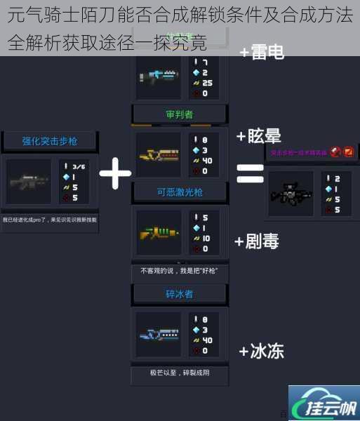 元气骑士陌刀能否合成解锁条件及合成方法全解析获取途径一探究竟