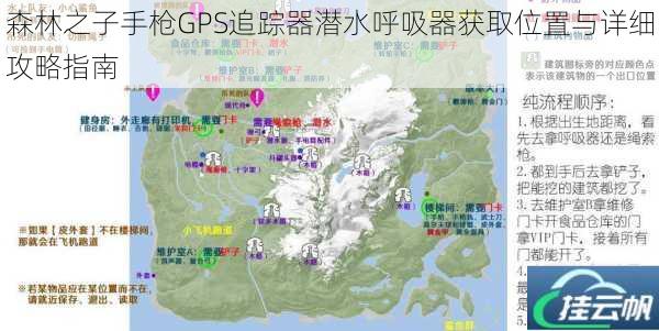 森林之子手枪GPS追踪器潜水呼吸器获取位置与详细攻略指南