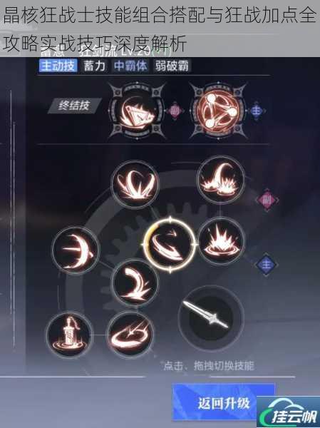 晶核狂战士技能组合搭配与狂战加点全攻略实战技巧深度解析