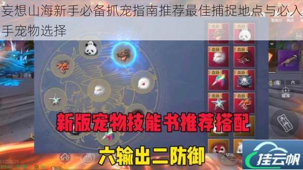 妄想山海新手必备抓宠指南推荐最佳捕捉地点与必入手宠物选择