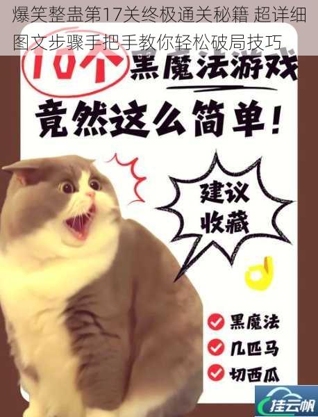 爆笑整蛊第17关终极通关秘籍 超详细图文步骤手把手教你轻松破局技巧