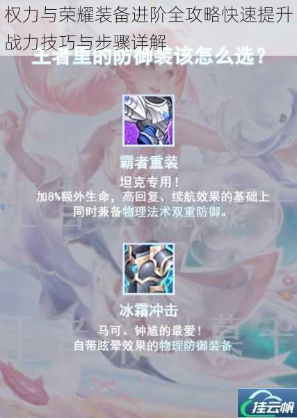 权力与荣耀装备进阶全攻略快速提升战力技巧与步骤详解