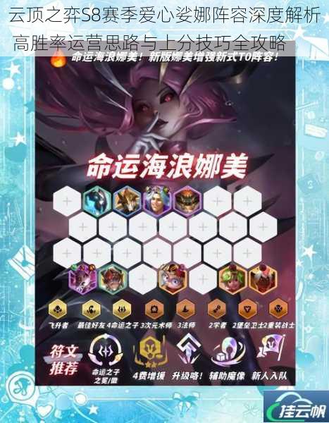 云顶之弈S8赛季爱心娑娜阵容深度解析 高胜率运营思路与上分技巧全攻略