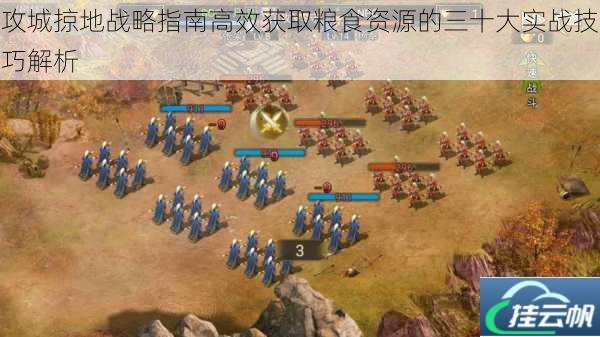 攻城掠地战略指南高效获取粮食资源的三十大实战技巧解析