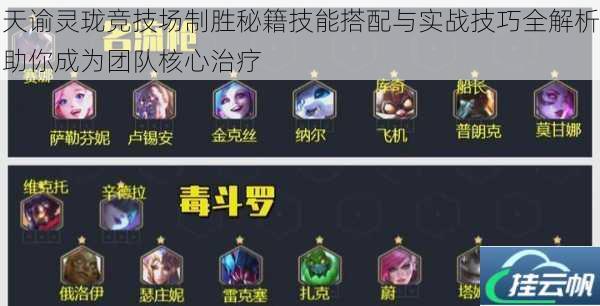 天谕灵珑竞技场制胜秘籍技能搭配与实战技巧全解析助你成为团队核心治疗