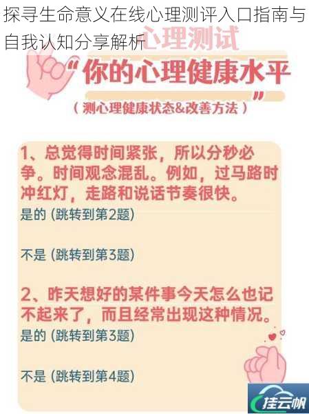 探寻生命意义在线心理测评入口指南与自我认知分享解析
