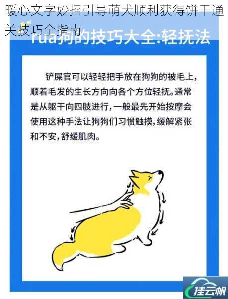 暖心文字妙招引导萌犬顺利获得饼干通关技巧全指南