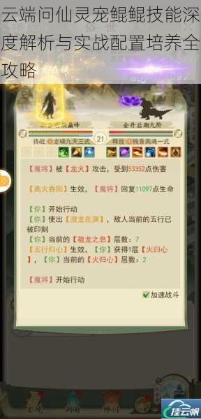 云端问仙灵宠鲲鲲技能深度解析与实战配置培养全攻略