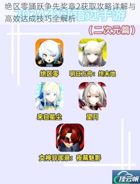 绝区零踊跃争先奖章2获取攻略详解与高效达成技巧全解析