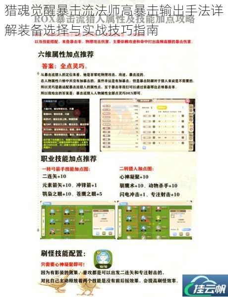 猎魂觉醒暴击流法师高暴击输出手法详解装备选择与实战技巧指南